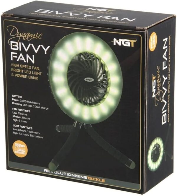 NGT BIVVY FAN & POWER BANK + 5 INSTANT WINS - Image 5