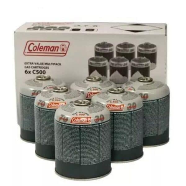 6 PACK C500 COLEMAN GAS