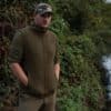 KORDA KORE FLEECE GILET OLIVE GREEN