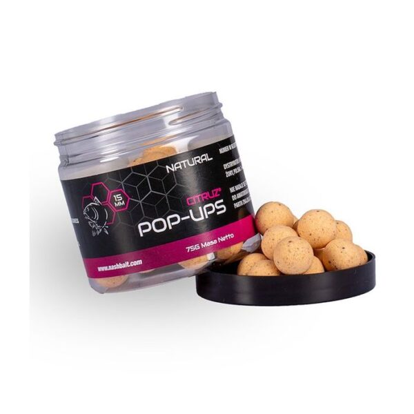 1 POT NASH CITRUZ POP UPS + NASH CITRUZ SYRUP 1LTR