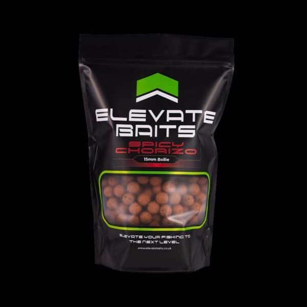 5KG ELEVATE BAITS SPICY CHORIZO BOILIES