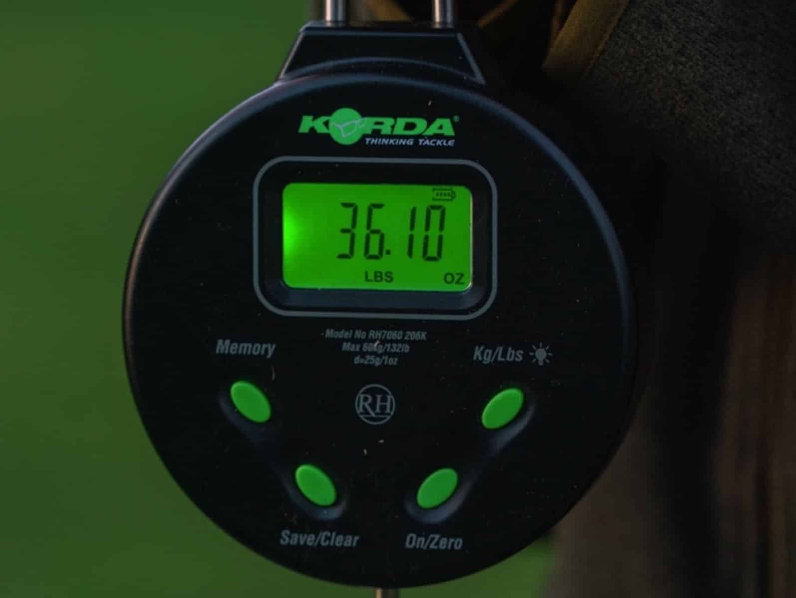 KORDA DIGITAL SCALES 60KG