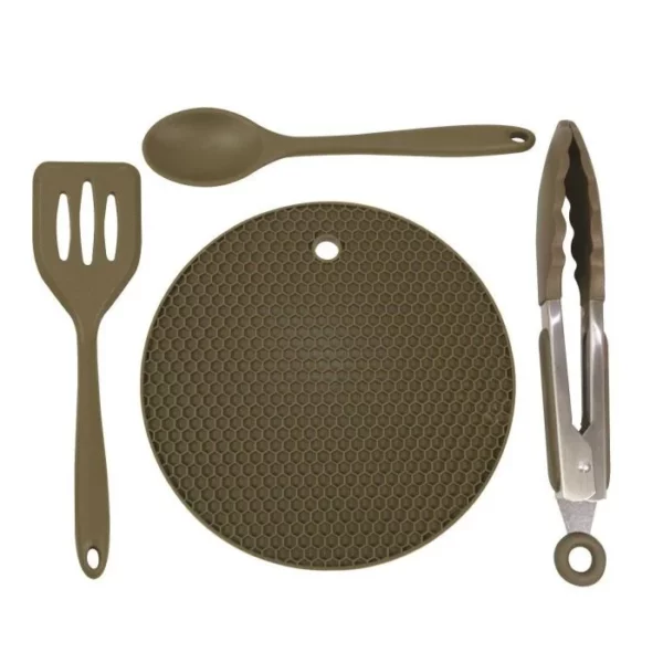 TRAKKER ARMOLIFE SILOCONE UTENSIL SET