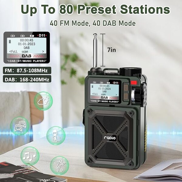 SMASH & GRAB GREADIO PORTABLE DAB RADIO - Image 2