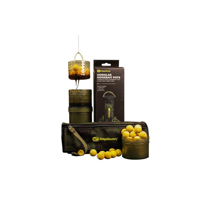 RIDGEMONKEY MODULAR HOOKBAIT POTS