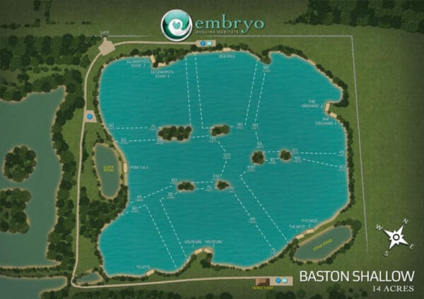 2 PEOPLE 48 HOURS AT NEW BASTON SHALLOW LAKE - Image 2