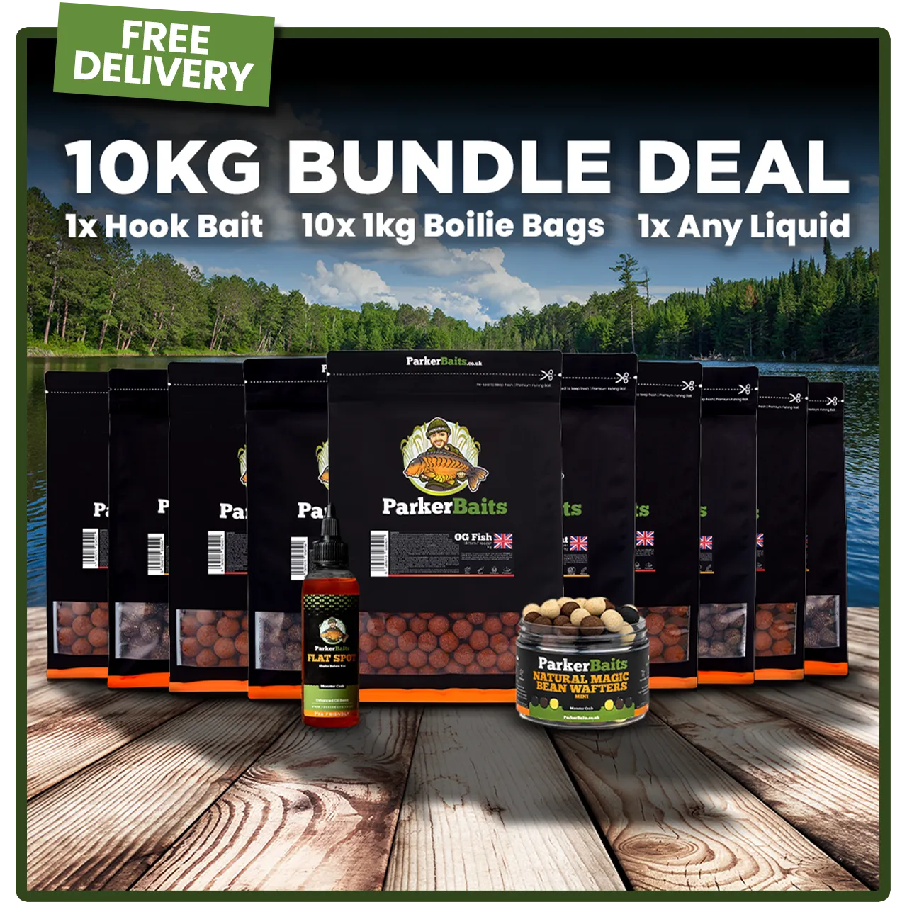 10KG PARKER BAITS BUNDLE