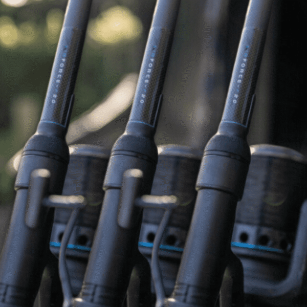 3 X NASH AIR FORCE F20 RODS OR CASH