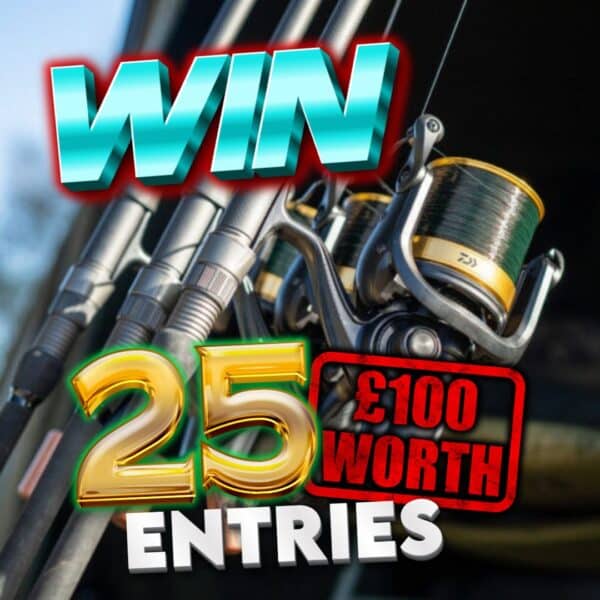 WIN 25 ENTRIES INTO DAIWA EMBLEM 45 SCW REELS (WORTH £100)