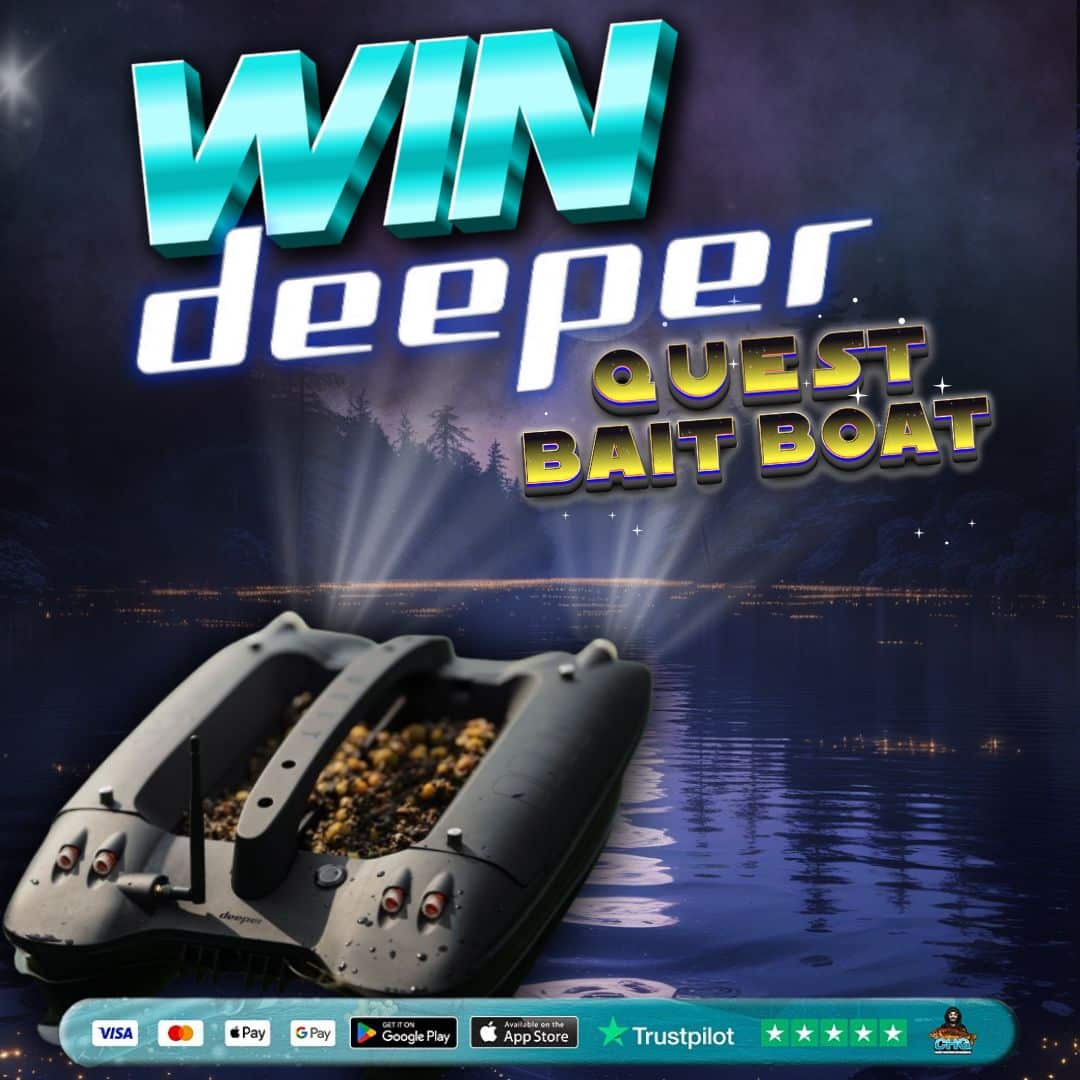 5 ENTRIES INTO DEEPER QUEST BAIT BOAT
