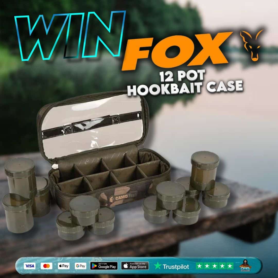 FOX CAMOLITE 12 POT HOOKBAIT CASE
