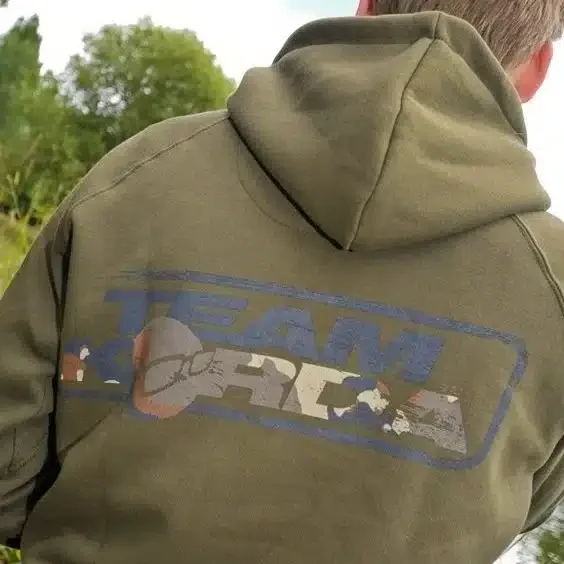 🥊SMASH & GRAB🥊 TEAM KORDA OLIVE HOODIE