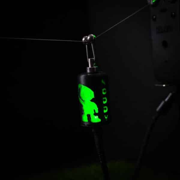 SET OF 3 ILLUMINATED/GLOWING BLACK NODDY BOBBINS OR CASH - Image 2