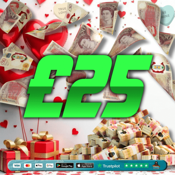 MATCH MADE IN THE MARGINS | £25 CASH | 20 POINTS