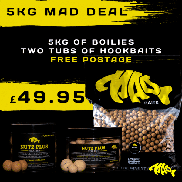 5KG MAD BAITS BOILIES