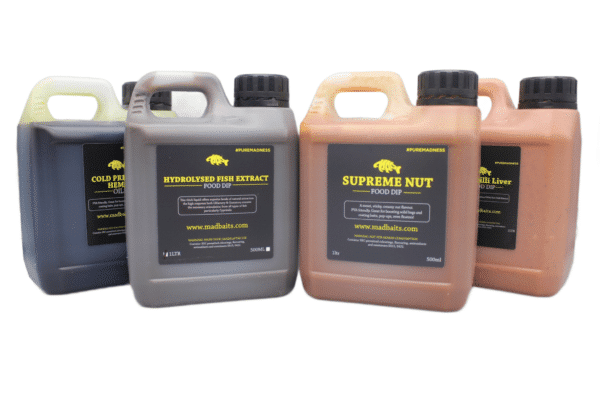 4 X MAD BAIT LIQUID PACK