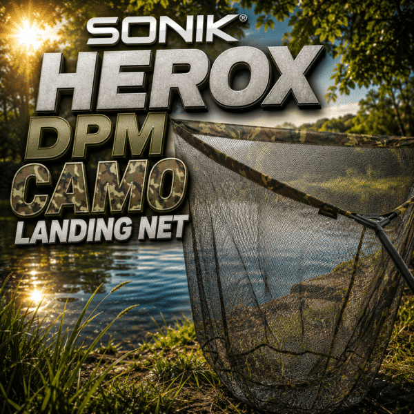 SONIK HEROX DPM CAMO LANDING NET
